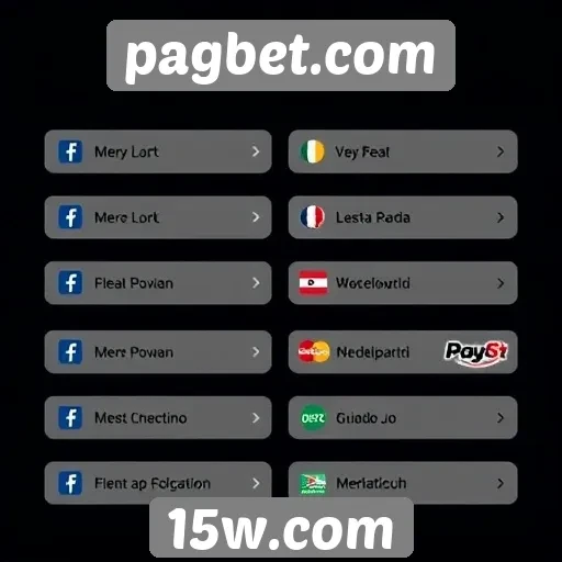 Métodos de pagamento oferecidos pelo pagbet.com
